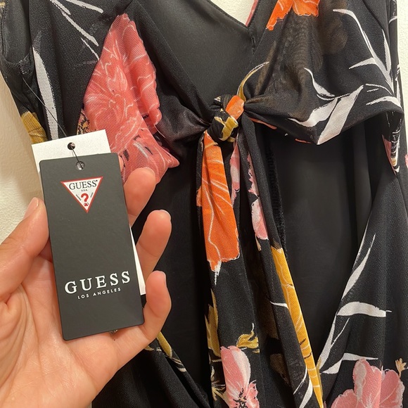 GUESS NWT Gabrielle ruched cutout dress size small 👗 - Picture 11 of 14